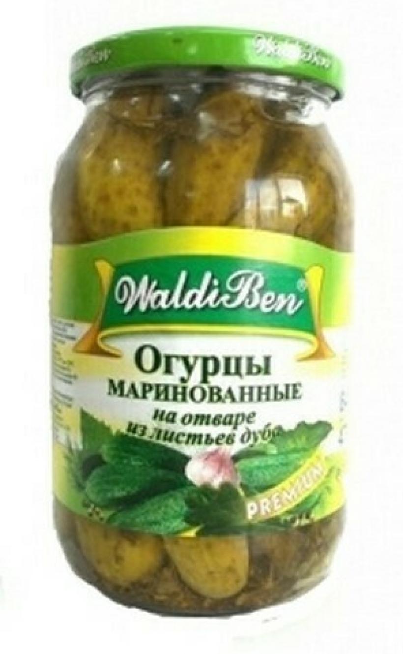 Заказать Огурцы маринованные WALDIBEN 1,6 кг. от Цефей FoodMarket с  доставкой по Калининграду